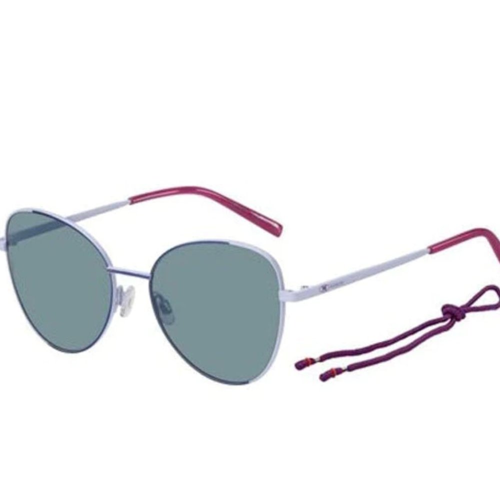 M Missoni MMI 0038/S Wire Frame Sunglasses Lilac / Blue